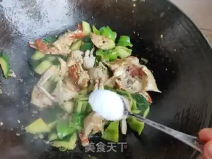 Make Crab chips step 8