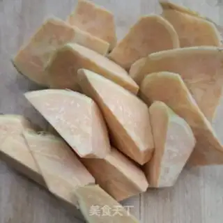 Make Silver-eared sweet potatoes step 1