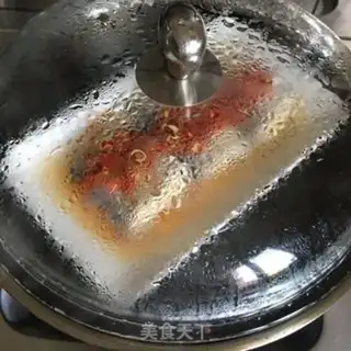 Make Pepper chopping steamed fish step 6