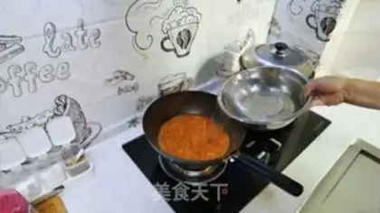 Make Tomato eggs, cat ears step 11