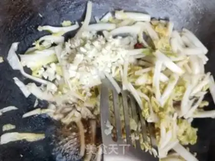 Make Garlic doll food step 7