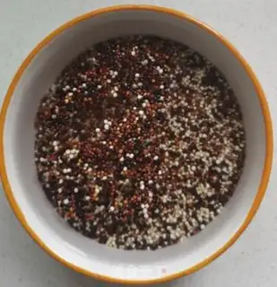 Make Pumpkin chicken and beans and quinoa step 0