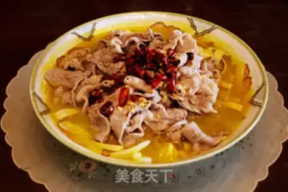 Make Sour soup, fat cow step 3