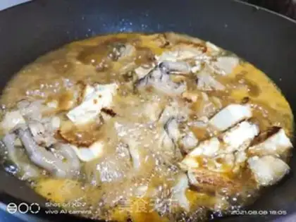 Make Tofu chicken step 6