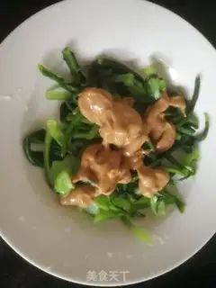 Make Sesame sauce and cabbage step 9