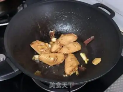 Make The chicken wings of the mountain beer step 3