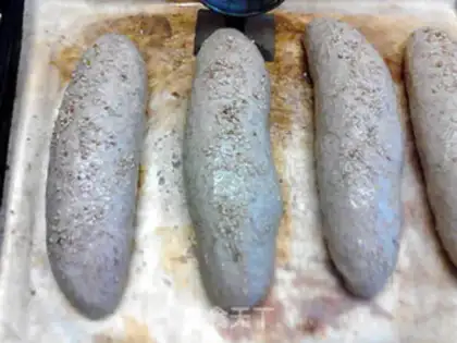 Make Salami black wheat bread step 12