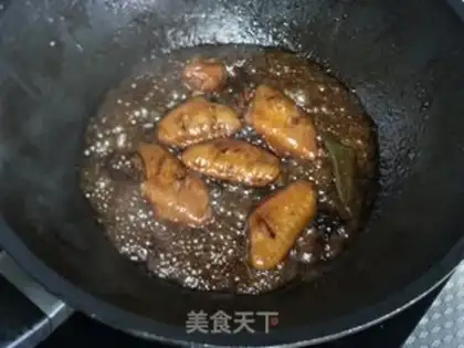 Make The chicken wings of the mountain beer step 5
