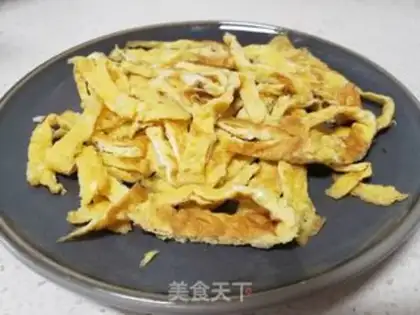 Make Egg pancakes step 8