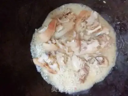 Make Garlic pig hoof step 5