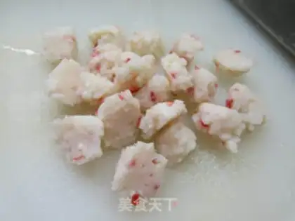Make Cream shrimp-flavored dolls step 1