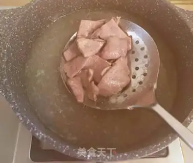 Make Pork liver spinach soup step 3