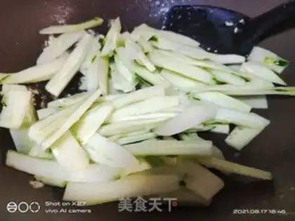 Make Egg cucumber step 3