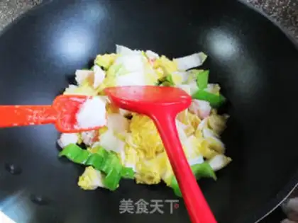 Make Cream shrimp-flavored dolls step 5
