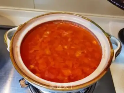 Make Tomato shrimp step 22