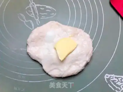 Make Cheese mustard sausage bread step 3