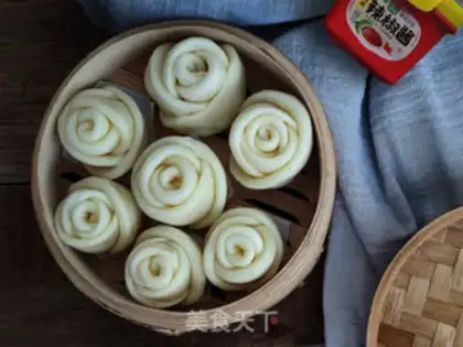 Make "Seven Night Rose Rolls." step 10