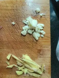 Make Beef fried cabbage step 1