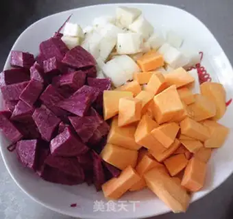 Make Three-colour rice step 2