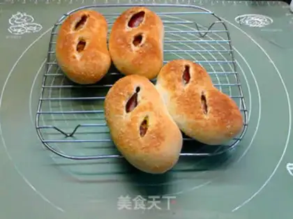 Make Cheese mustard sausage bread step 19