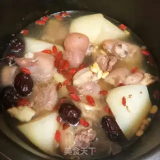 Make ♪ White radish soybeans ♪ step 2