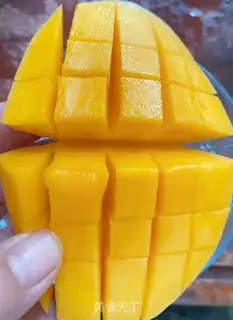 Make Mango pudding step 3