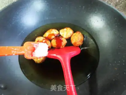 Make Red, scab eggs step 6