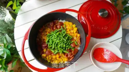 Make Pumpkin rice step 7