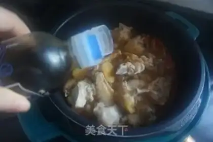 Make A tomato chicken without a drop of water step 8