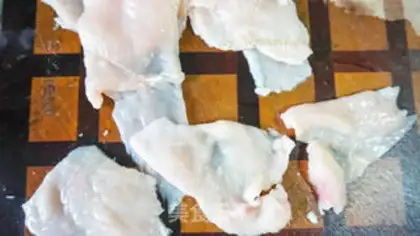 Make Breakfast chicken with sesame salt step 0