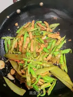 Make Pepper meat step 1