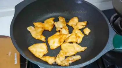 Make Breakfast chicken with sesame salt step 5