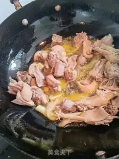 Make lentils duck step 1