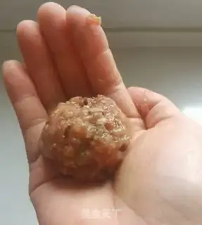 Make Rice steaming balls step 9