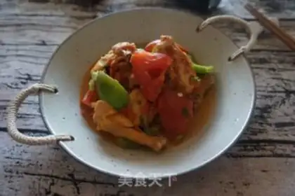 Make A tomato chicken without a drop of water step 15