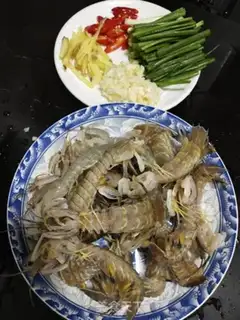 Make Skinny shrimp step 0