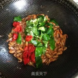 Make Cream pepper and shrimp step 2