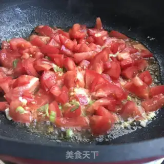 Make Tomato eggs for noodles step 3