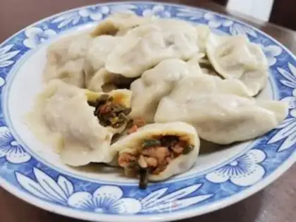 Make A bean-fruit dumpling step 9