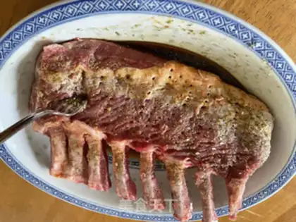 Make A lamb chop step 3