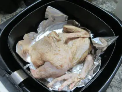Make The salted chicken step 5