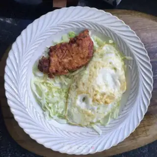 Make Chicken fried eggs step 6