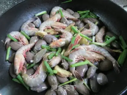 Make Salted seafood step 4