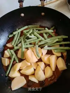 Make Potato burn ribs step 4