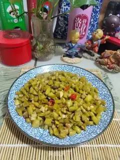 Make Spicy bean petals step 7