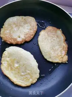 Make Golden mushroom egg pancakes step 6
