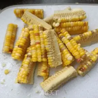 Make Corn burn ribs step 1