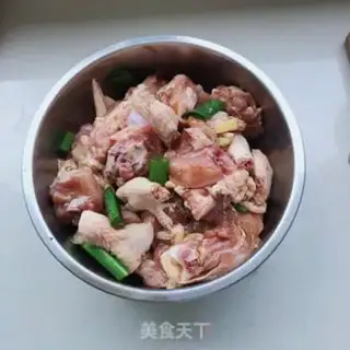 Make Porridge chicken step 1