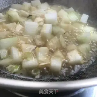 Make Peaches and garlic melons step 6