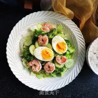 Make Shrimp egg salad step 7
